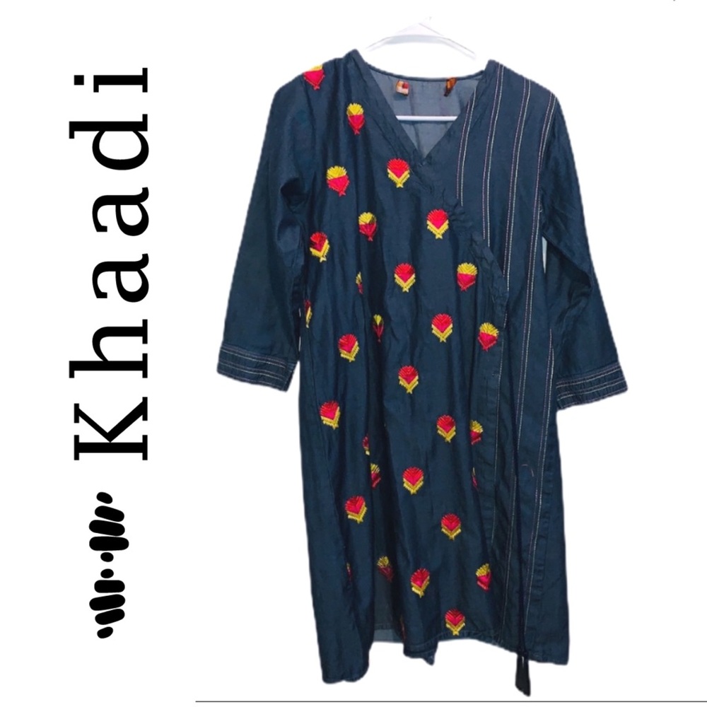 💙 Khaadi Pret Denim Dress
